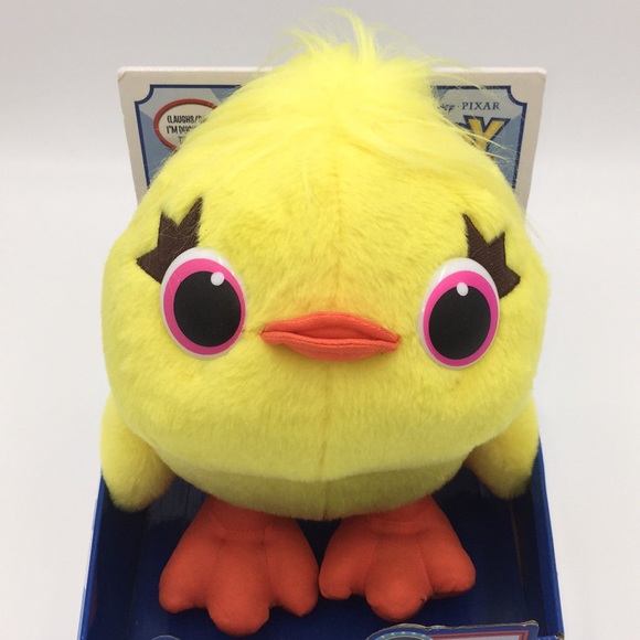 Disney Pixar Toy Story 4 Ducky Talking Soft Plush Stuffed Animal Duck - Picture 2 of 12